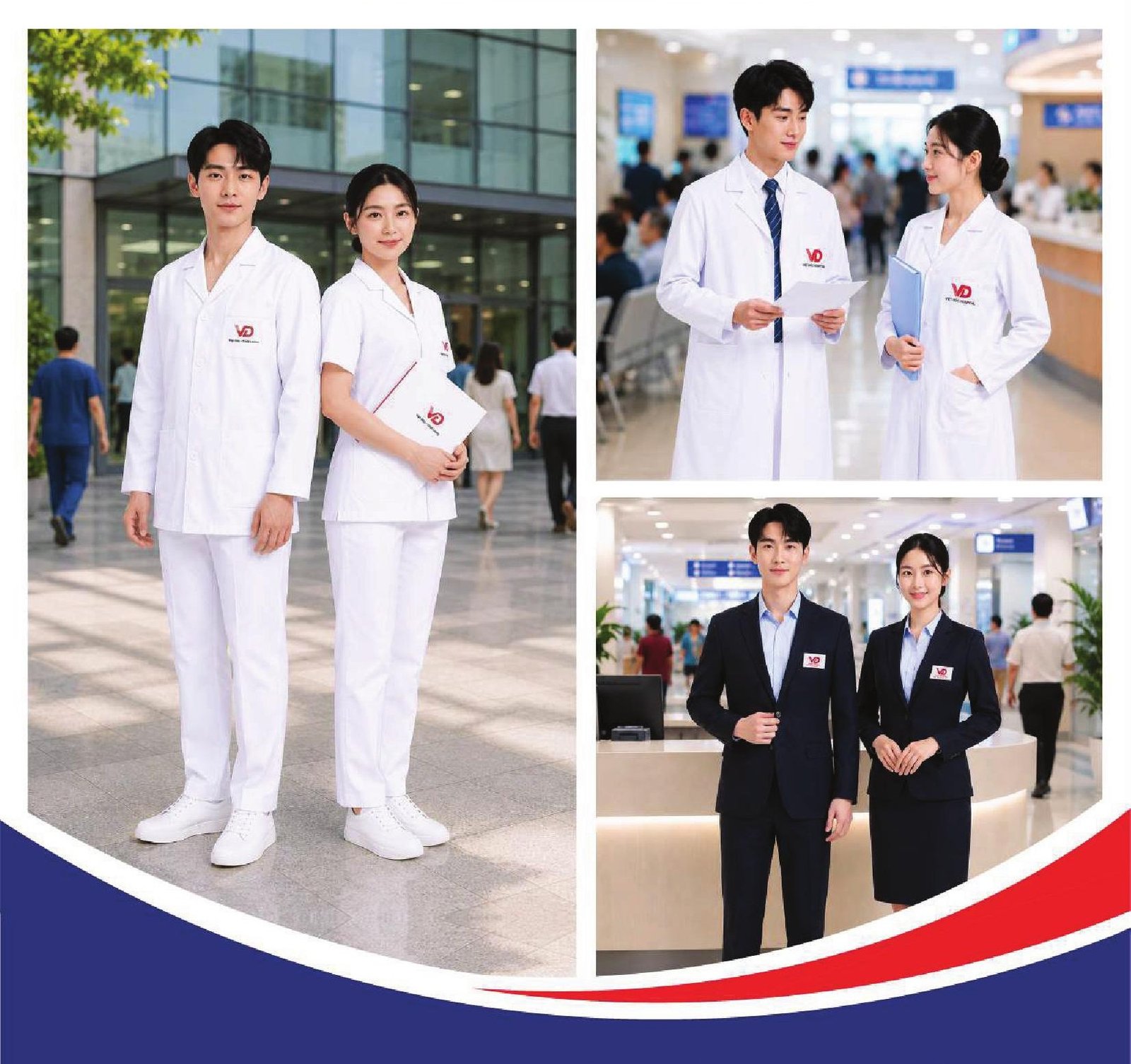 Sản phẩm trang phục y tế Việt Đức
